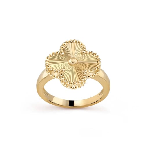 خاتم فان كليف -ذهبي وفضي - مستوحى