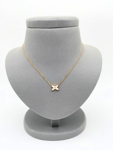 طقم 3 قطع بتصميم عصري - فضي, ذهبي