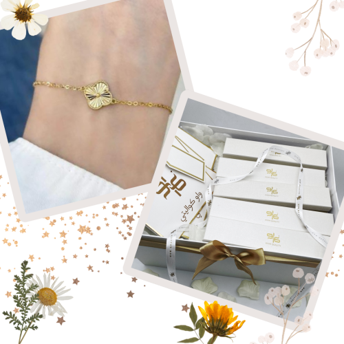 بوكس توزيعه 5 اساور وردة