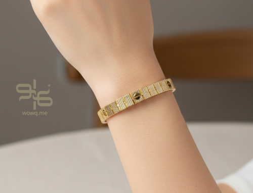 سوارة كارتير بتصميم عصري ذهبي وفضي