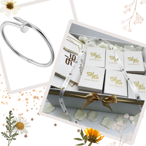 بوكس توزيعه 6 أساور كارتير فضي - مستوحى