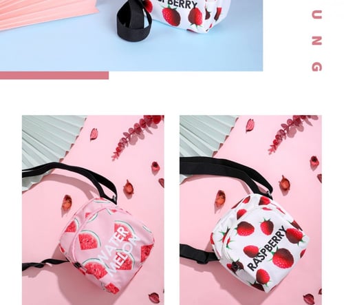 حقيبة كتف علي شكل التوت