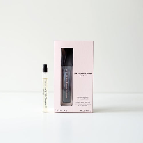 طقم عطر نارسيسو فور هير تواليت 2 في 1 - بخاخ