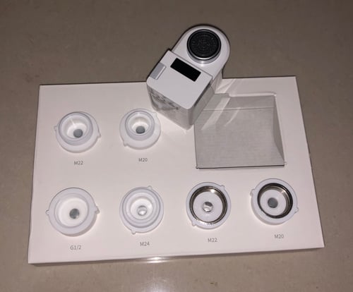 المغسلة الذكية مع كاميرا حساس جانبية وسفلية لتعمل...