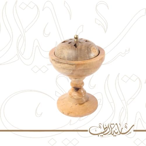 مبخرة خشب عامود طويل