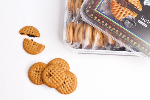 معمول كليجا بعجوة المدينة ( بر ) بدون سكر 500 جرام