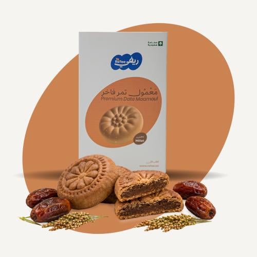 معمول تمر فاخر بالدخن