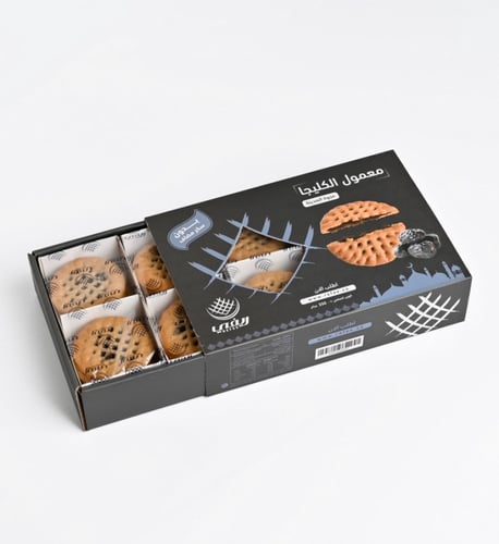 معمول كليجا بعجوة المدينة ( بر ) بدون سكر 350 جرام