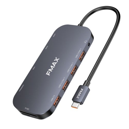 موزع FMAX تايب C متعدد المنافذ - 11 في 1 -