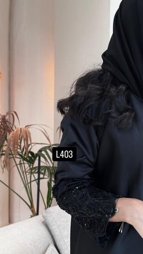 عباية كريب سبشل تطريز كمبيوتر قصة عادية ستريت