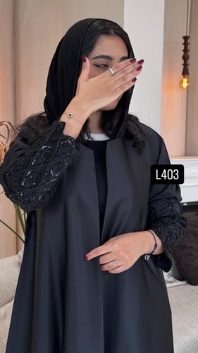 عباية كريب سبشل تطريز كمبيوتر قصة عادية ستريت