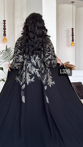 عباية كريب سبشل تطريز كمبيوتر قصة عادية ستريت