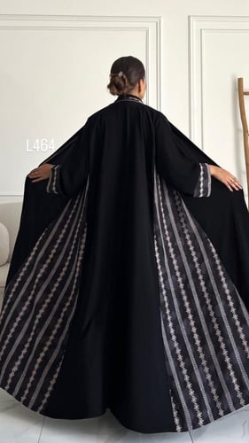 عباية كريب سبشل تطريز كمبيوتر قصة عادية