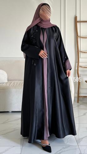 عباية هاي سوفي شك يدوي قصة عادية ستريت