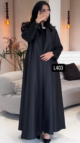 عباية كريب سبشل تطريز كمبيوتر قصة عادية ستريت