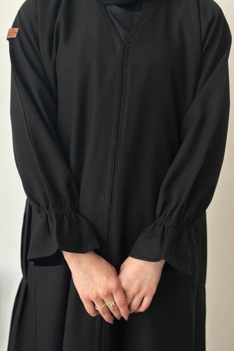 عباية كتان بجيوب