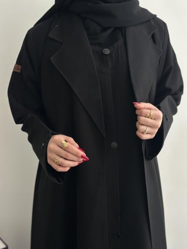 عباية سمر قطعتين