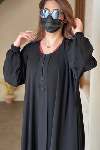 عباية كلوش كم مطاط