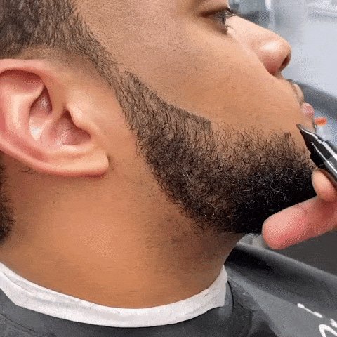 قلم فراغات اللحية