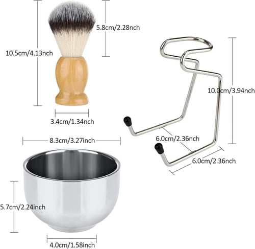 مجموعة فرشاة حلاقة الدقن