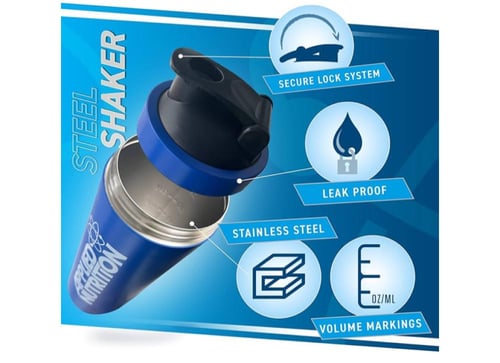 Applied Nutrition STAINLESS STEEL Shaker 750ml