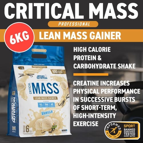 CRITICAL MASS Applied 6kg 100 scoops