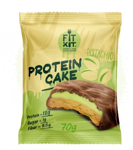 فت كت بروتين كيك بستاشيو