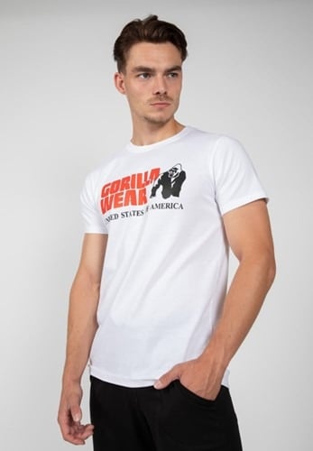 Athlete T-shirt 2.0 - Gorilla Wear - Black/White