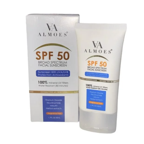 واقي شمس بعامل حماية SPF50 لجميع أنواع البشرة من ا...