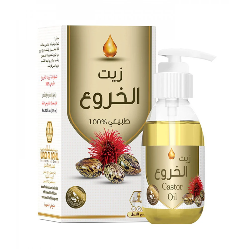 زيت الخروع طبيعي 100% من وادي النحل 125مل