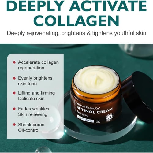 كريم ريتينول لمكافحة التجاعيد من فايبرنت جلامور -...