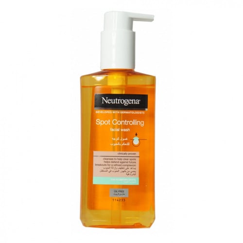 غسول للوجه للتحكم بالحبوب خال من الزيوت من نيوتروج...