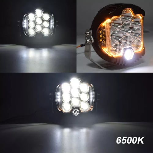 كشافات ليد دائرية 7 انش ابيض صناعة صينية بجوده امر...