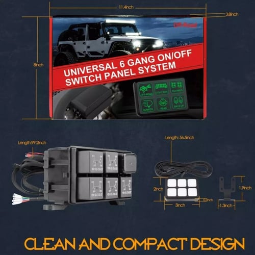 سويتشات بانل كامل 6 خانات