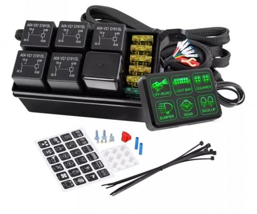 سويتشات بانل كامل 6 خانات