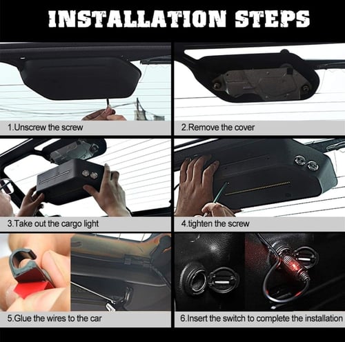 لمبة ليد خلفية للرانجلر JL