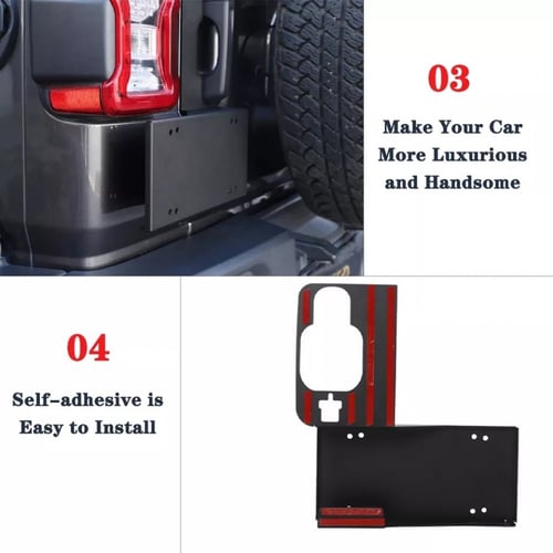 حامل لوحة جانبية للرانجلر JL