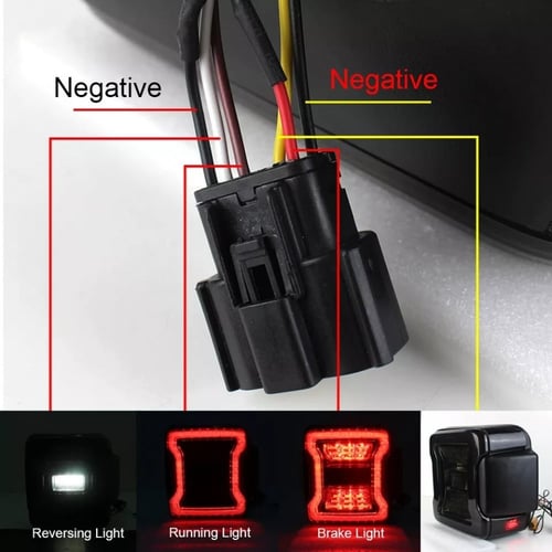 اصطبات خلفية للJK شبيه JL بلاك ادشن