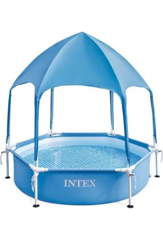 Pool with a shade