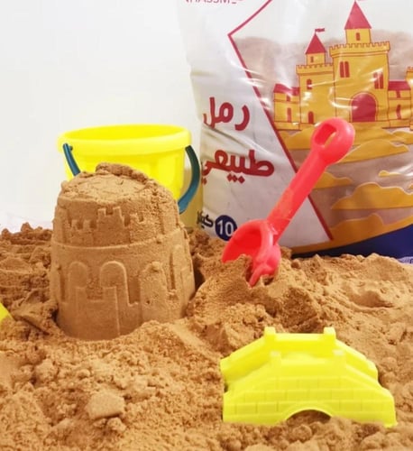 رمل طبي طبيعي للعب