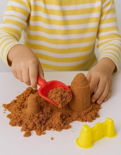 رمل طبي للعب وزن كيس ١٠كيلو