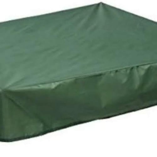 حوض رمل خشبي بغطاء