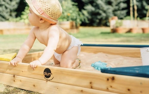 صندوق رملي ملون