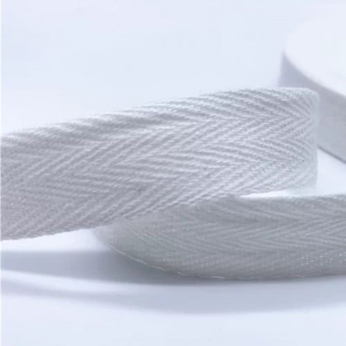 شريط قطن 2.5 سم واحد انش