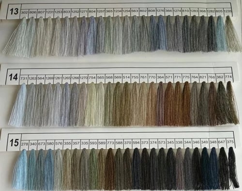 خيوط بوليتسر خياطه مكر الوان