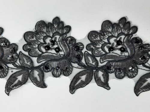 Embroidery lace كلف جوبير عرض 10 cm