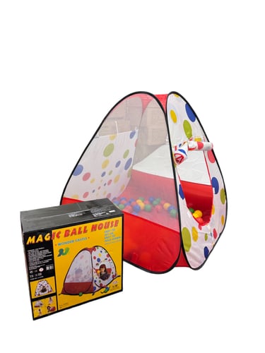 خيمة اطفال مع 100 كور تايوانية