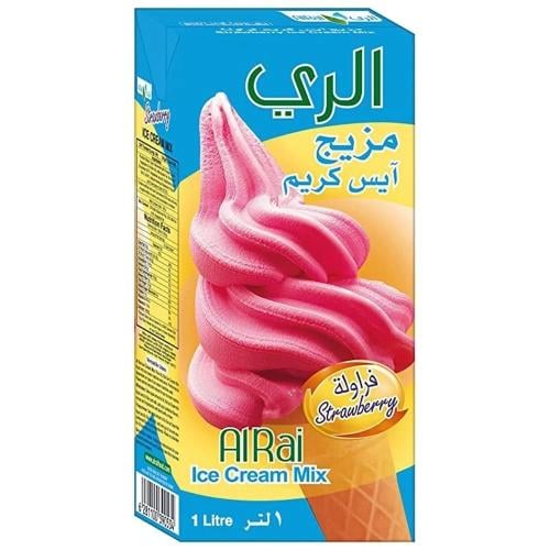 الري | مزيج ايس كريم | فراولة | 1 لتر