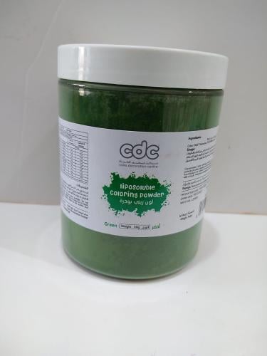 لون أخضر زيتي بودرة للشوكولاته