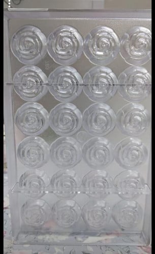 قالب شوكولاته شكل وردة